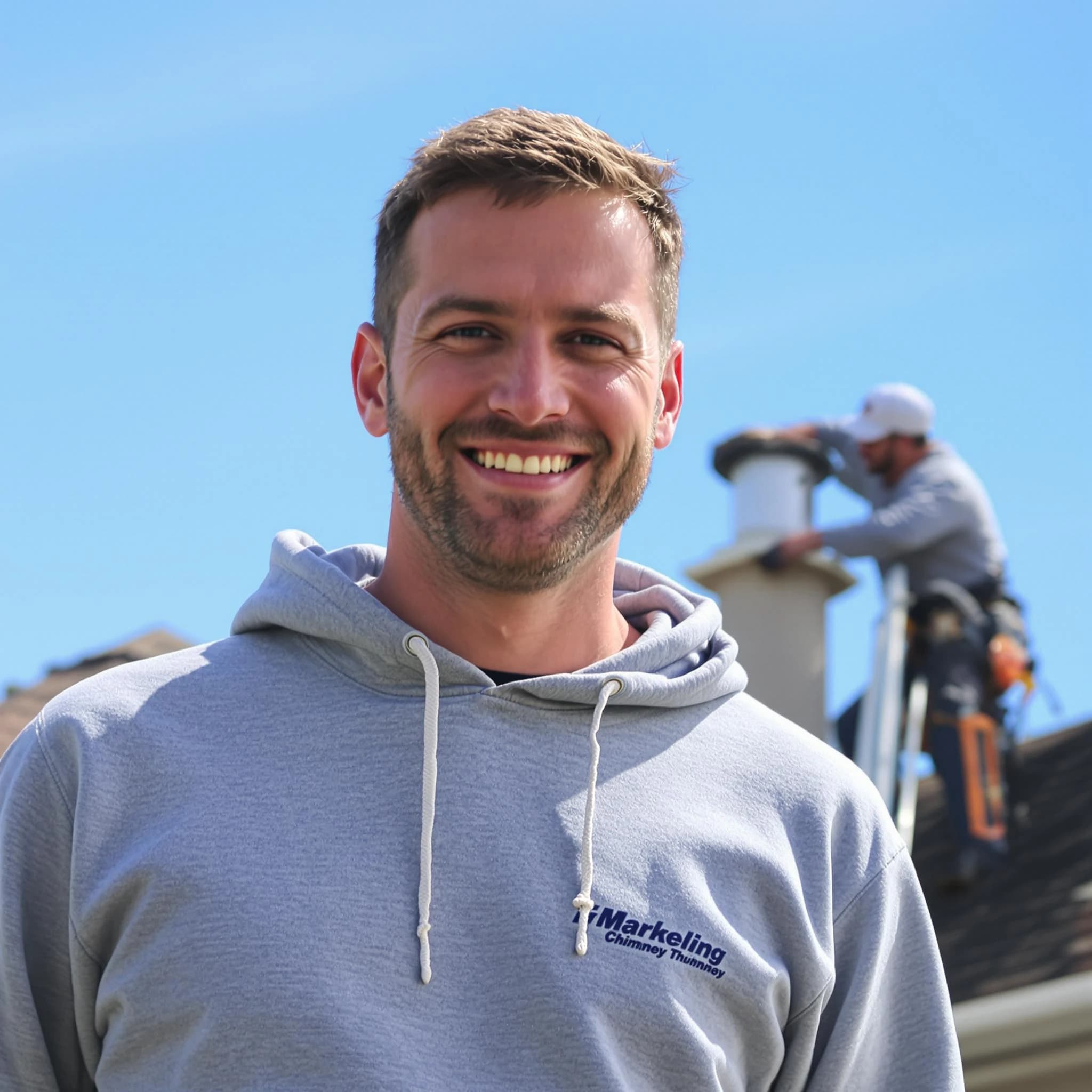 The Forestdale Chimney Sweep team.