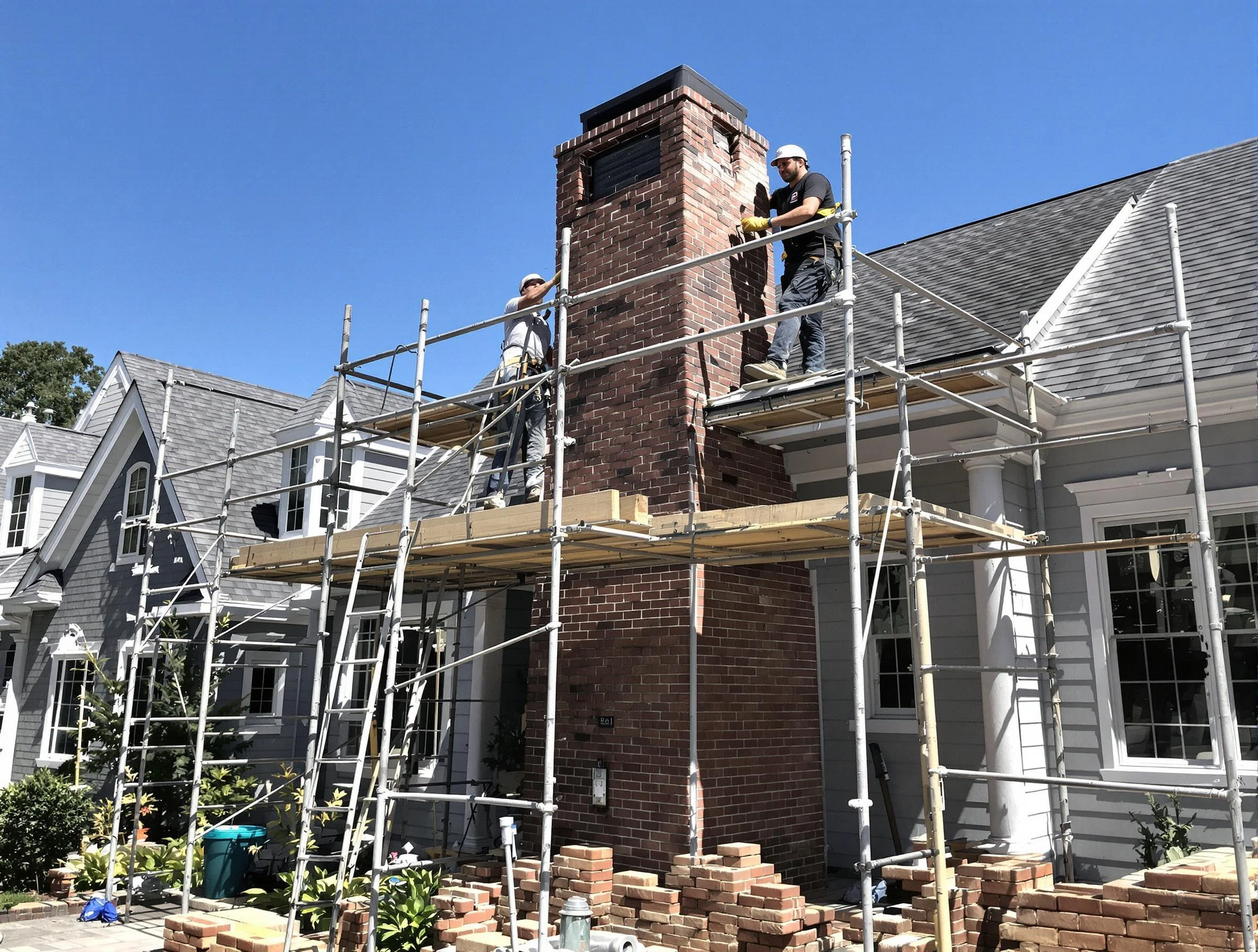 Chimney Rebuilding in Forestdale